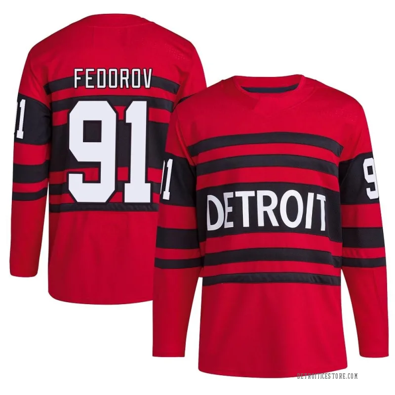 Sergei Fedorov Soviet Red Army Hockey Jersey — BORIZ