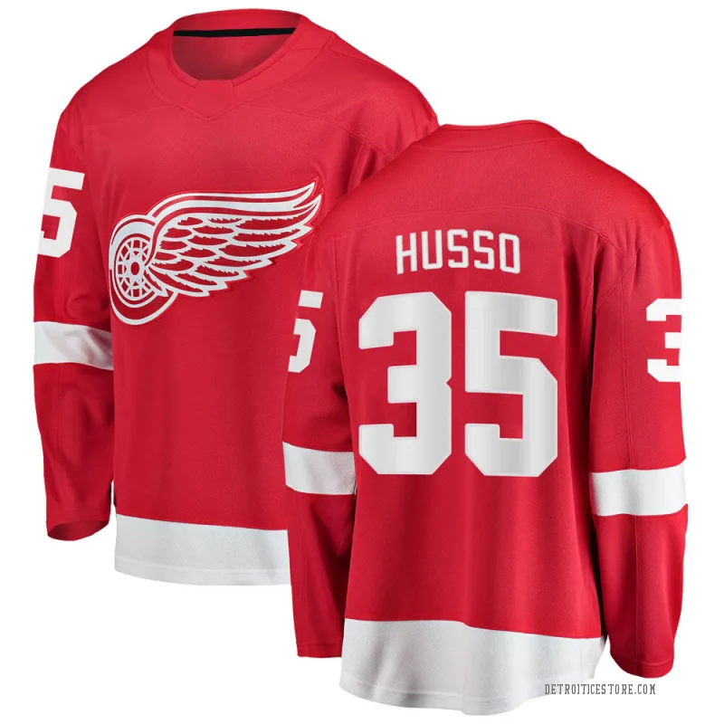 Red Youth Ville Husso Detroit Red Wings Breakaway Home Jersey