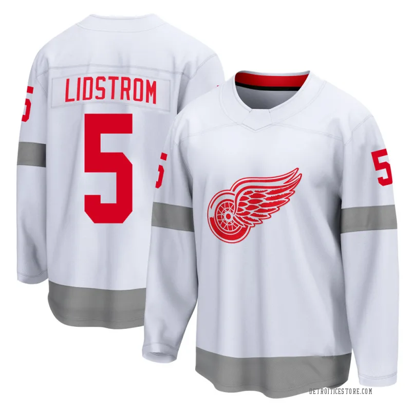 White Youth Nicklas Lidstrom Detroit Red Wings Breakaway 2020/21 Special Edition Jersey